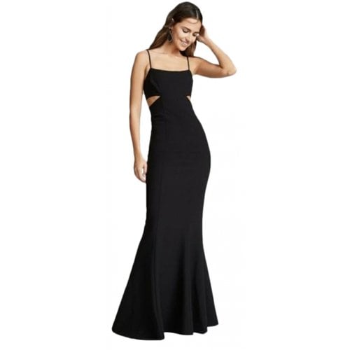 Pre-owned Likely Maxi Dress In Black