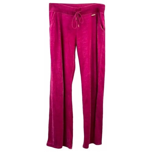 Pre-owned Michael Kors Large Pants In Pink