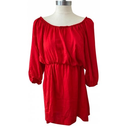 Pre-owned Joie Blouse In Red
