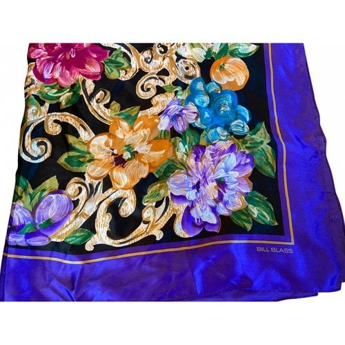 Pre-owned Bill Blass Silk Scarf In Other