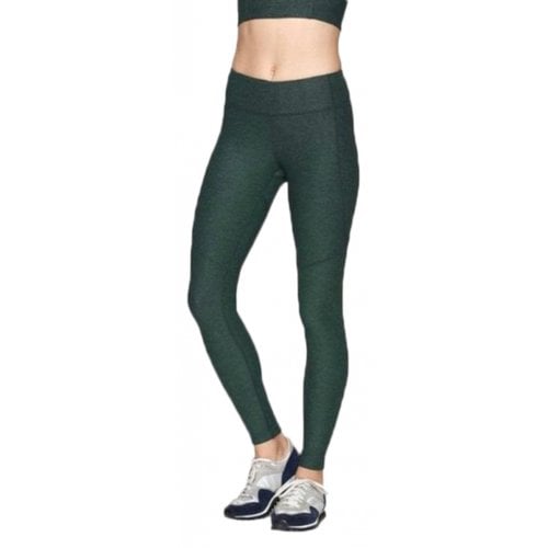 Pre-owned Outdoor Voices Leggings In Green
