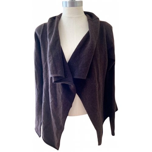 Pre-owned Alice And Olivia Cashmere Cardigan In Brown