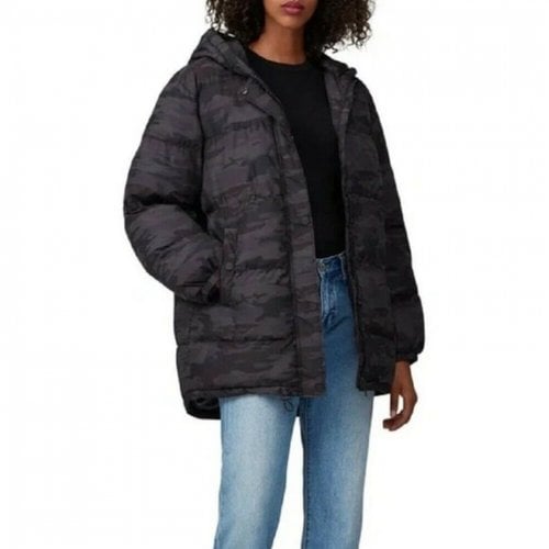 Pre-owned Sanctuary Puffer In Black