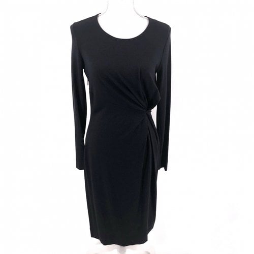 Pre-owned Strenesse Mid-length Dress In Black