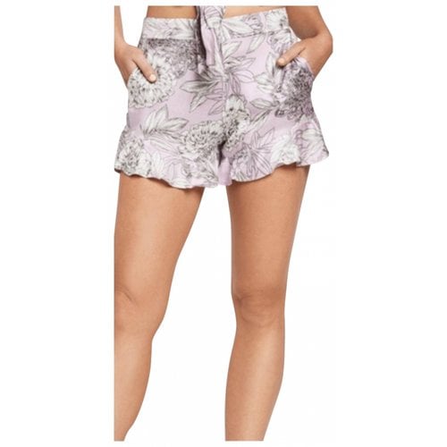 Pre-owned Bardot Shorts In Purple