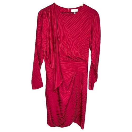 Pre-owned Ronny Kobo Mini Dress In Red