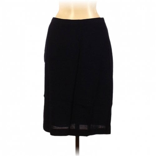 Pre-owned Giorgio Armani Mid-length Skirt In Black