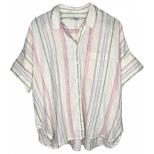 Pre-owned Madewell Linen Shirt In Other