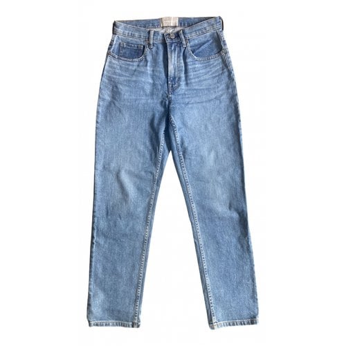 Pre-owned Everlane Straight Jeans In Blue