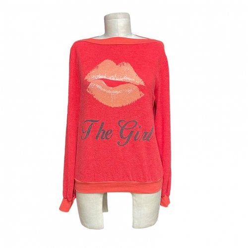 Pre-owned Wildfox Sweatshirt In Red