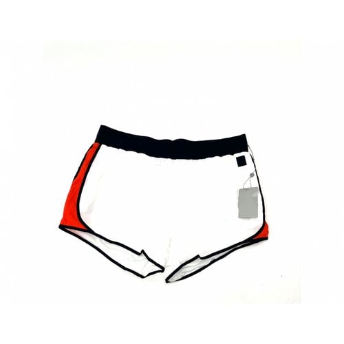 Pre-owned Dkny Shorts In White