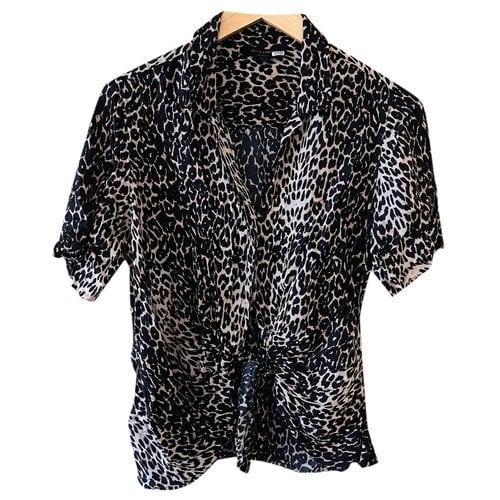Pre-owned Allsaints Blouse In Black