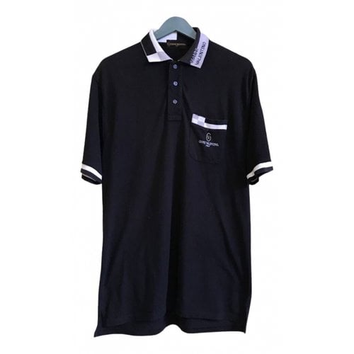 Pre-owned Valentino Polo Shirt In Black