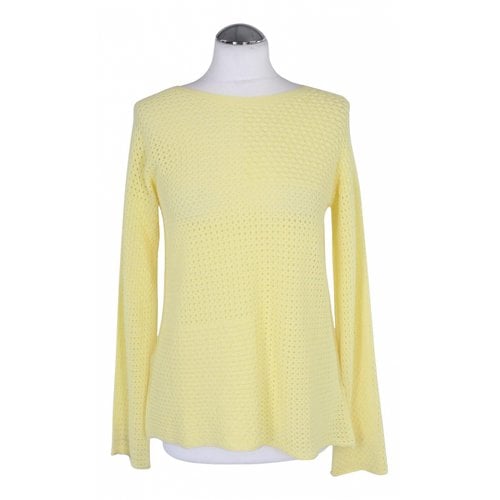 Pre-owned Emporio Armani Knitwear In Yellow