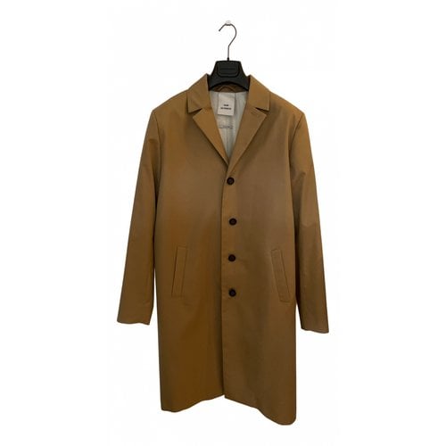 Pre-owned Won Hundred Trenchcoat In Camel