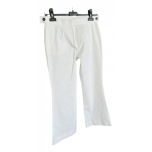 Pre-owned N°21 Trousers In White