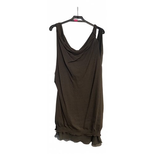 Pre-owned Pinko Camisole In Grey