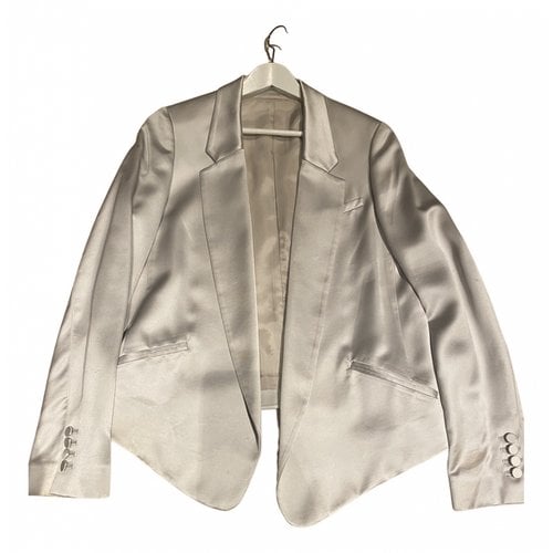 Pre-owned Alexander Wang Suit Jacket In Silver
