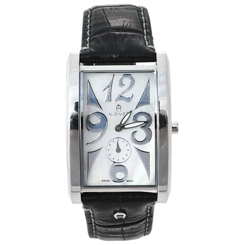 Pre-owned Aigner Watch In White
