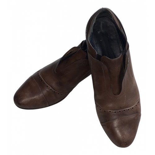 Pre-owned Marsèll Leather Boots In Brown