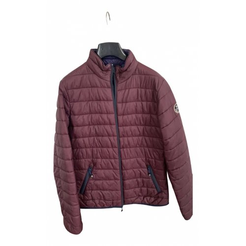Pre-owned North Sails Coat In Burgundy