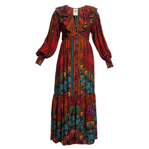 Pre-owned Farm Rio Maxi Dress In Other