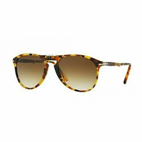 Pre-owned Persol Aviator Sunglasses In Brown