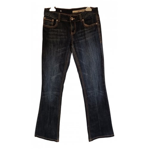 Pre-owned Dkny Large Jeans In Blue
