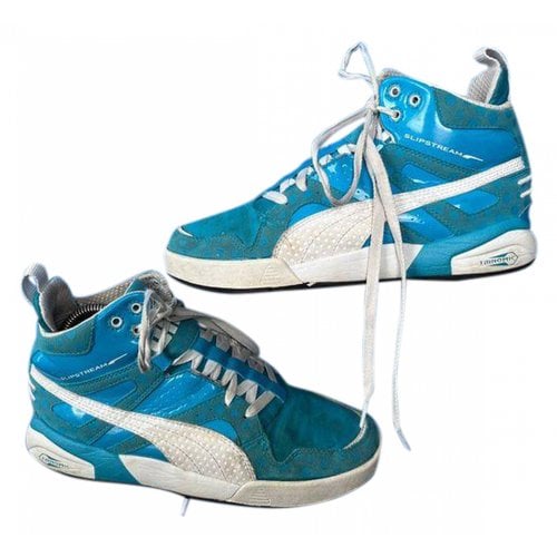 Pre-owned Puma Leather Trainers In Other