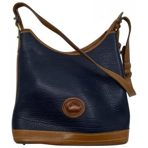 Pre-owned Dooney & Bourke Leather Handbag In Blue