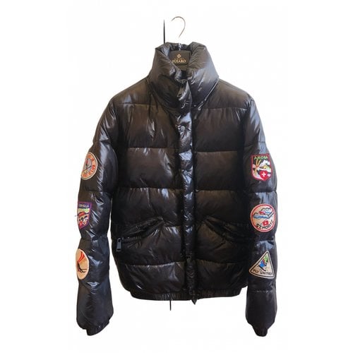 Pre-owned Front Street 8 Coat In Black