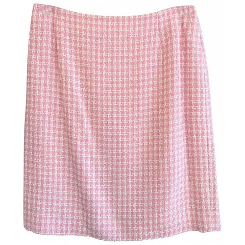 Pre-owned Escada Mini Skirt In Pink