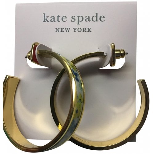 Pre-owned Kate Spade Earrings In Blue