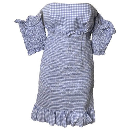 Pre-owned Petersyn Mini Dress In Blue