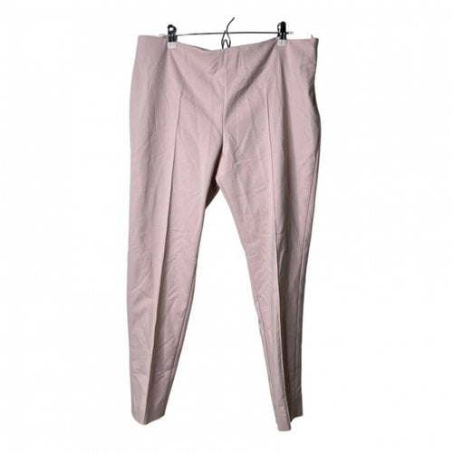 Pre-owned Akris Slim Pants In Pink