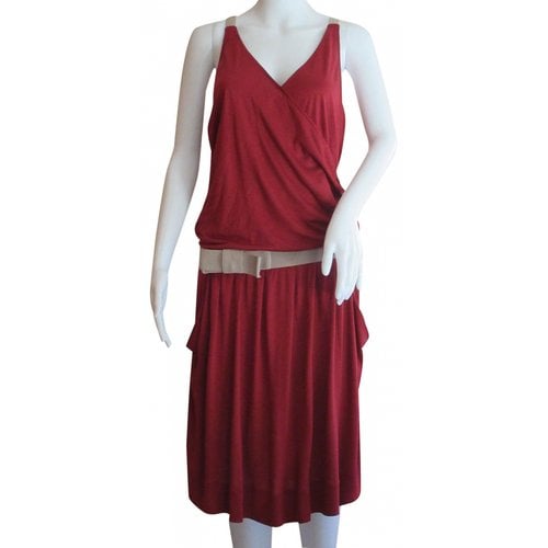 Pre-owned See By Chloé Maxi Dress In Red