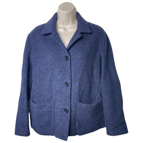 Pre-owned Aspesi Wool Blazer In Blue