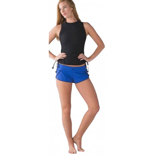 Pre-owned Lululemon Shorts In Blue