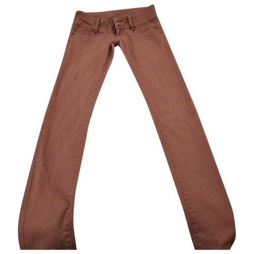Pre-owned A Kind Of Guise Straight Pants In Pink
