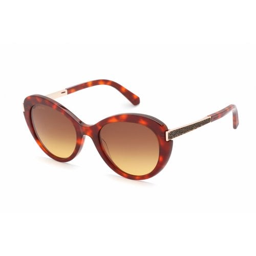 Pre-owned Swarovski Sunglasses In Brown