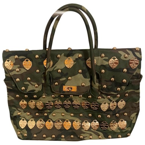 Pre-owned Mia Bag Cloth Handbag In Green