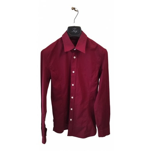 Pre-owned Levi's Blouse In Burgundy