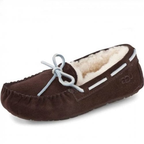 Pre-owned Ugg Flats In Brown