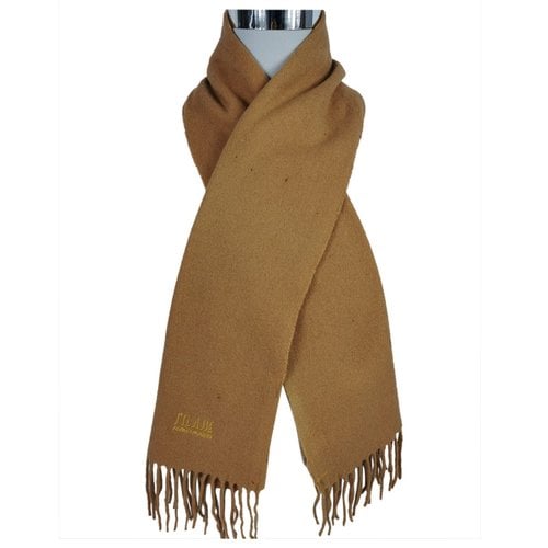 Pre-owned Alviero Martini Wool Scarf In Brown