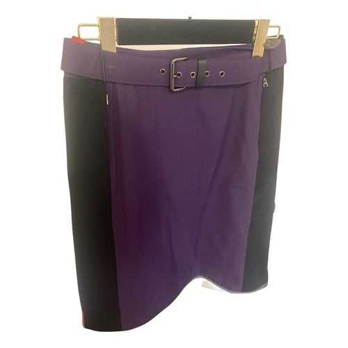 Pre-owned Prada Mid-length Skirt In Purple