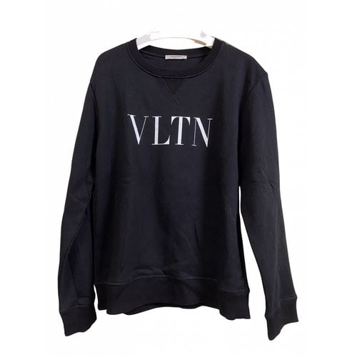Pre-owned Valentino Vltn Sweatshirt In Black
