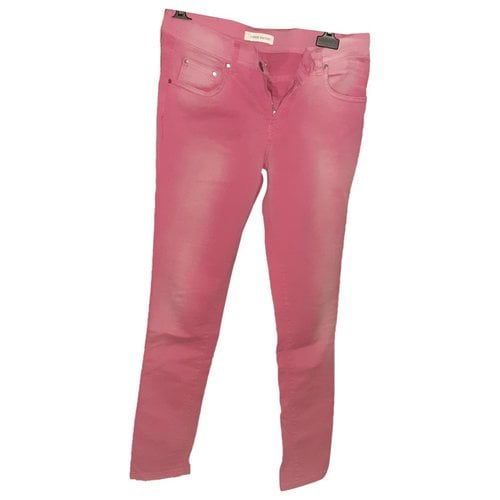 Pre-owned Pierre Balmain Jeans In Pink