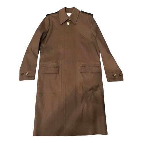 Pre-owned Bottega Veneta Cloth Coat In Brown