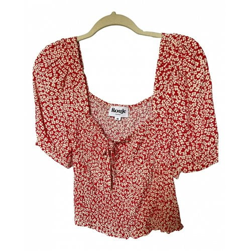 Pre-owned Rouje Blouse In Red