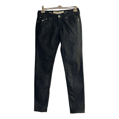 Pre-owned Jacob Cohen Slim Jeans In Grey